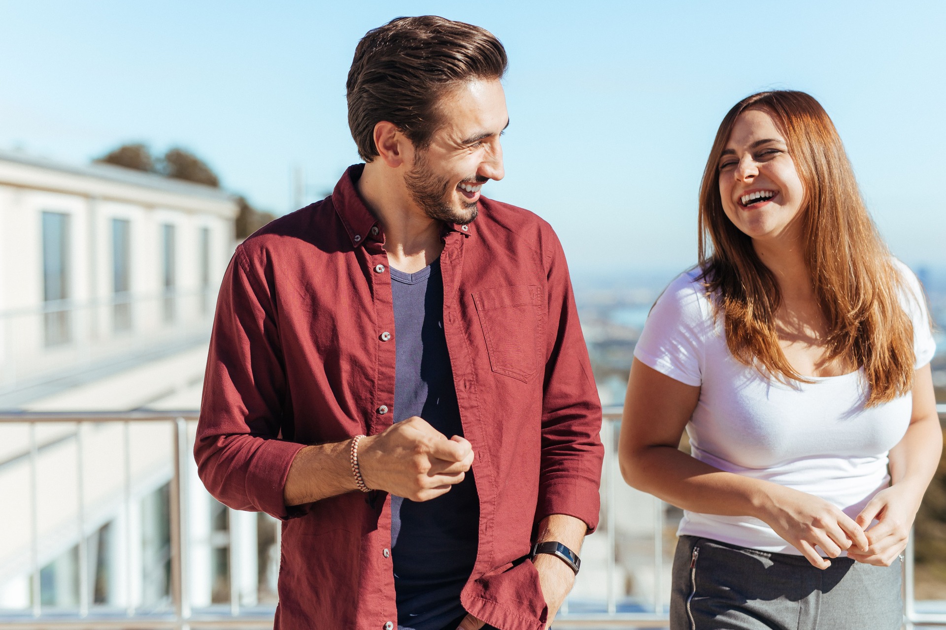 Buddy Program Students Students Laughing