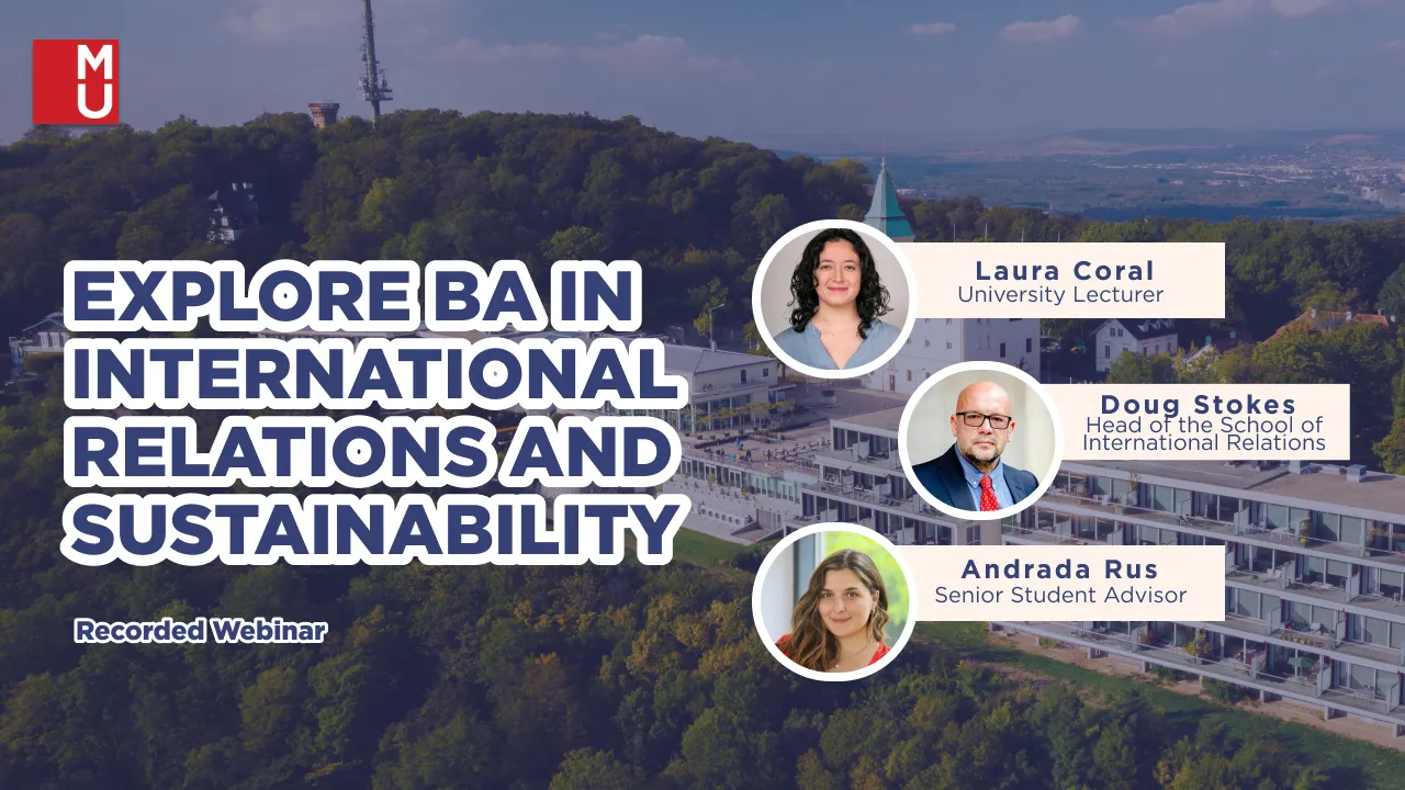 Thumbnail Explore BA in International Relations and Sustainability