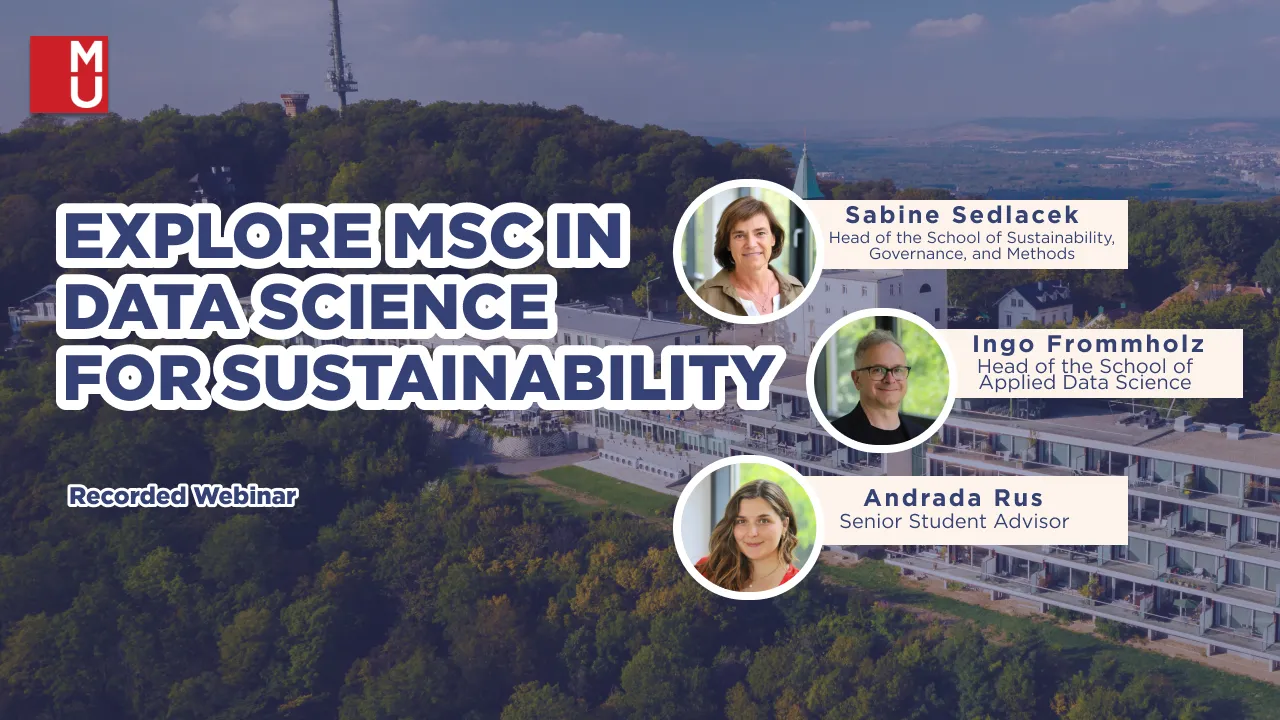 Thumbnail Explore MSc in Data Science for Sustainability